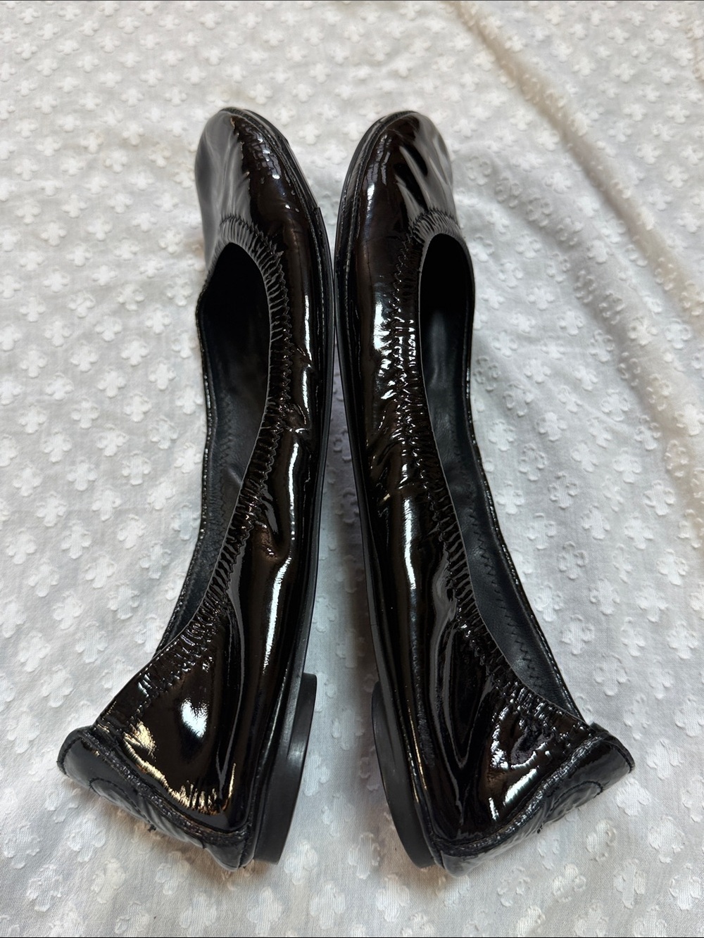 Tory Burch Eddie patent leather ballet flats size 9 - Picture 12 of 15